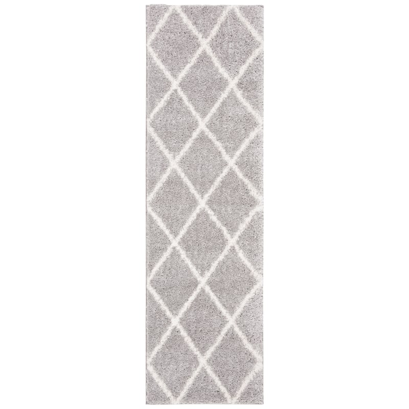 SAFAVIEH Parma Shag Sinda Trellis 1.2-inch Thick Rug