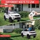 preview thumbnail 51 of 54, 12V Kids Ride On Car,Licensed Land Rover Style, 4.5Ah Battery, 2 Motors, 3 Speed Modes, Safety Features
