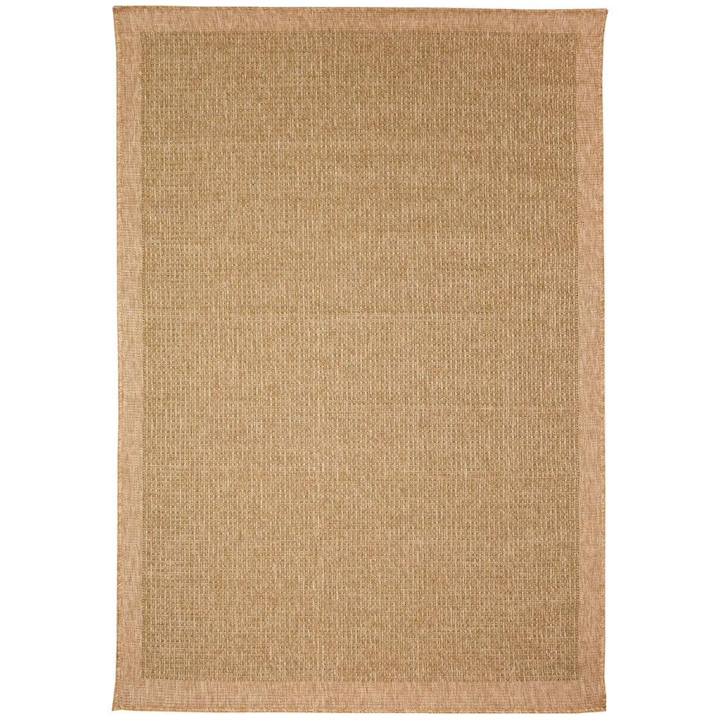 Liora Manne Sahara Texture Border Indoor/Outdoor Rug
