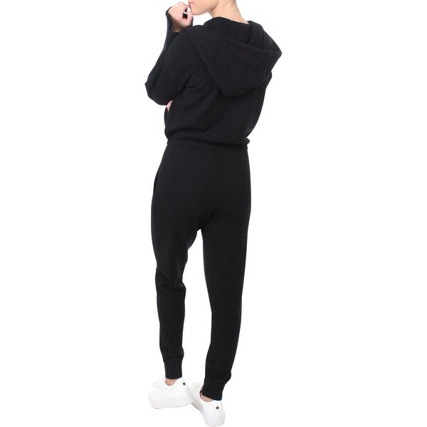 womens hooded jumpsuit