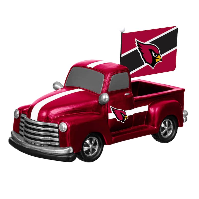 NFL Rally Truck Garden Statue with Team Flag