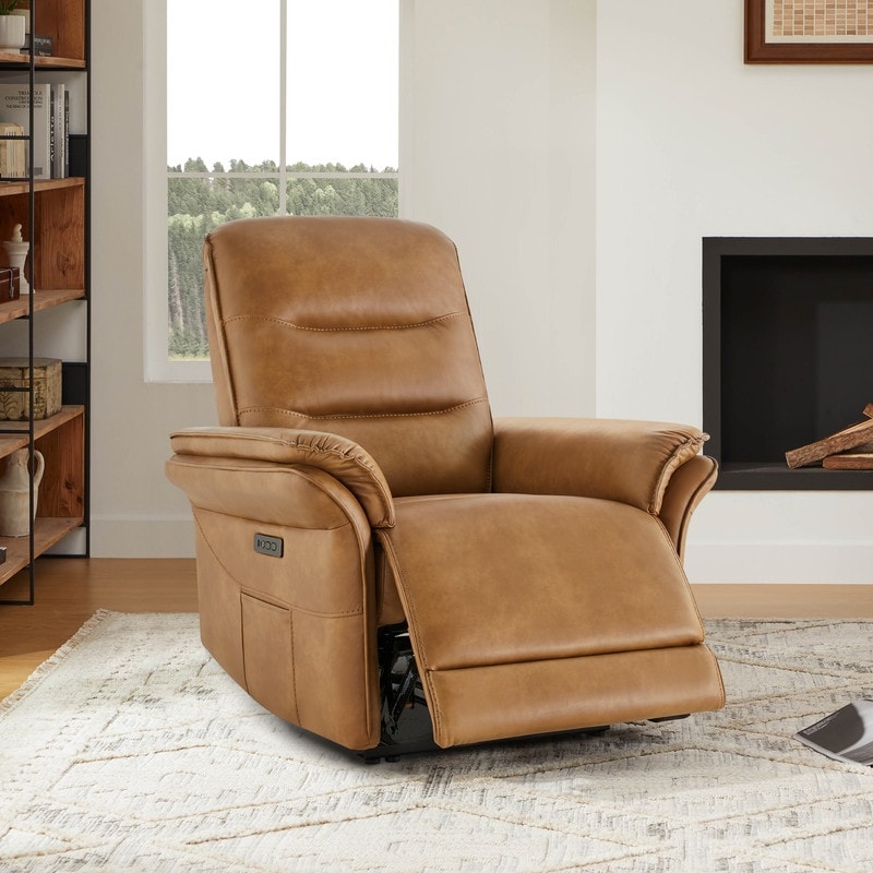 Spruce & Spring Dual Motor Zero Gravity Power Recliner with Power Headrest