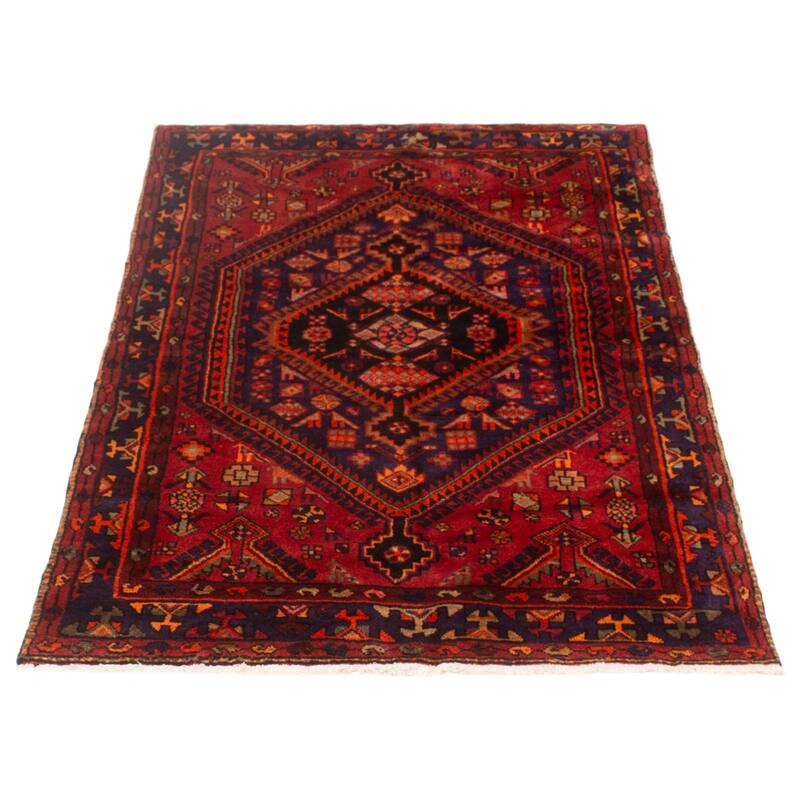 ECARPETGALLERY Hand-knotted Andelz Red Wool Rug - 4'5 x 6'8
