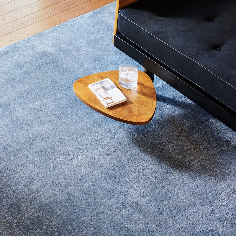 Nuloom Arrel Speckled Wool-Blend Area Rug - 9' x 12' - Denim