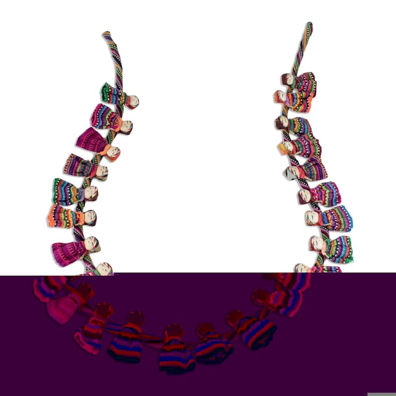 Novica Handmade Joy And Festivity Cotton Garland - Multicolor
