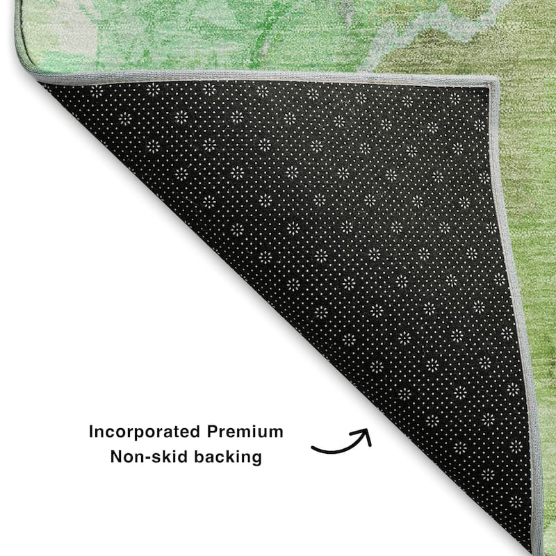 Premium Washable Super Soft Modern Contemporary Mayfield Rug