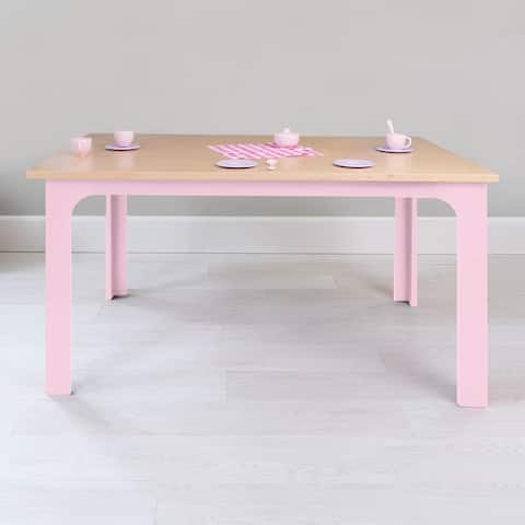 Taylor & Olive Marigold 42-inch Wood Veneer Kids Table