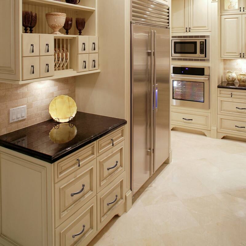 Utopia Alley Whitton Pull Handle - Decorative Cabinet Pewter Drop Pull Handles, 3.8" Center to Center
