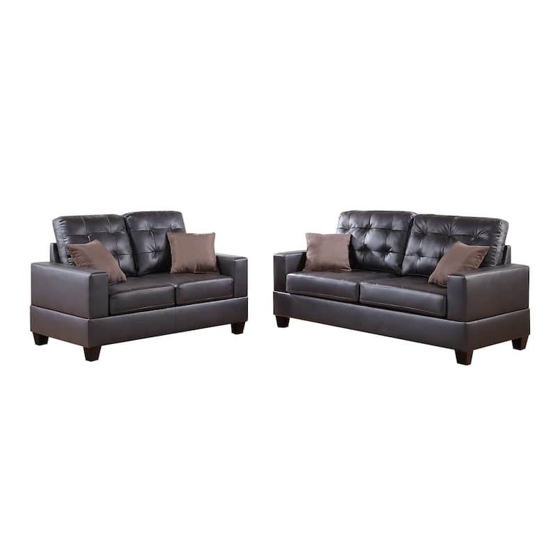 2 Piece Sofa and Loveseat Set