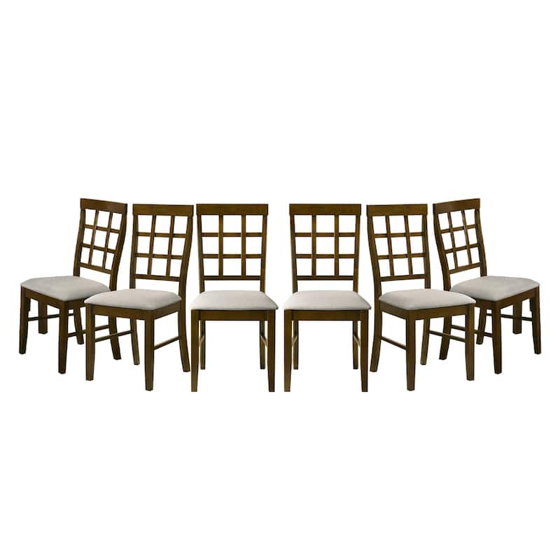 Troy 7-Piece Dining Table and Chair