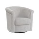 preview thumbnail 2 of 62, Marvel Traditional 360-degree Swivel Tub Chair Yowza Chenille Calico Cream