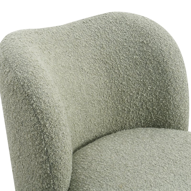 Furniture of America Velra Modern 28-inch Boucle Wing Accent Chair