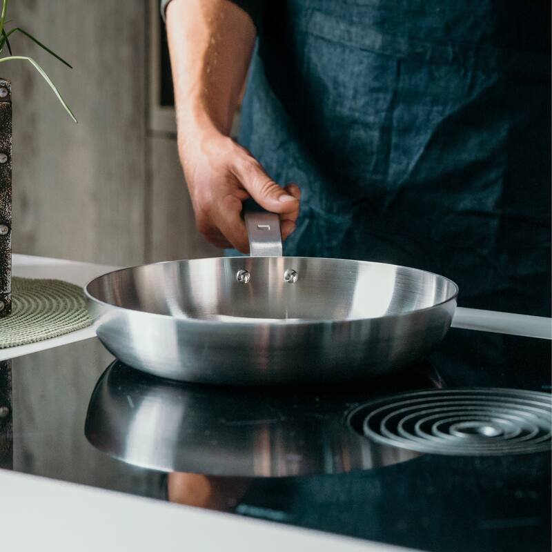 Skottsberg 11 in. Stainless Steel Frying Pan