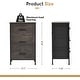 preview thumbnail 9 of 22, YANXUAN Storage Dresser with Drawers, Wide Chest with Wood Top and Front for Bedroom, Closets, Hallway, Entryway
