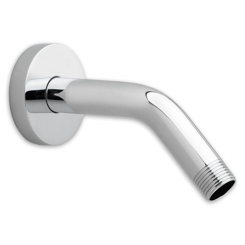 American Standard 5-1/2" Wall Mounted Shower Arm with Flange - Polished Chrome