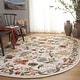 preview thumbnail 5 of 10, SAFAVIEH Handmade Chelsea Rubi French Country Floral Wool Rug