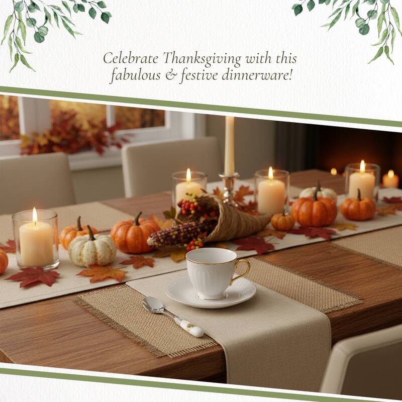 Spode Woodland Set of 6 Teaspoons Assorted Motifs - 6"