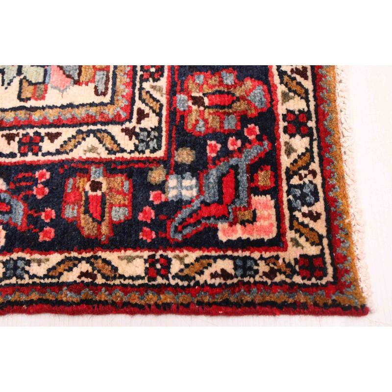 ECARPETGALLERY Hand-knotted Andelz Red Wool Rug - 4'4 x 7'10