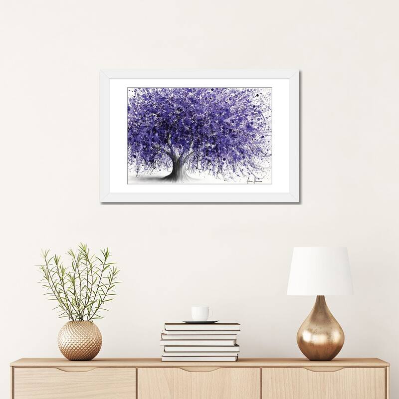 iCanvas "Very Peri Tree" by Ashvin Harrison