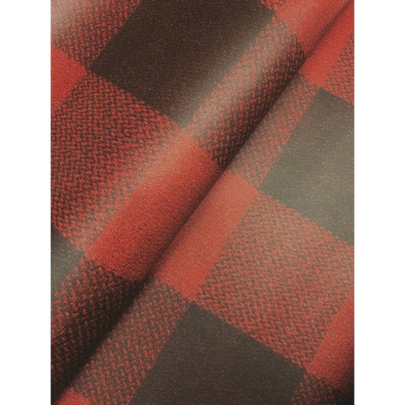 Lumberjack Maroon Wallpaper