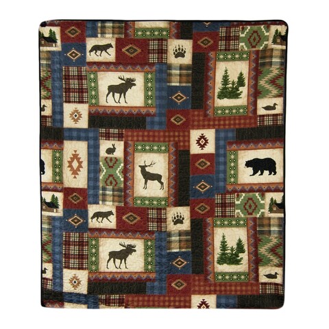 Your Lifestyle Forest Grove Polyester Throw