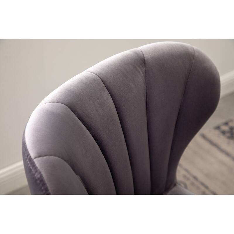 Upholstered Adjustable Swivel Barstools for Dining Room, Set of 2