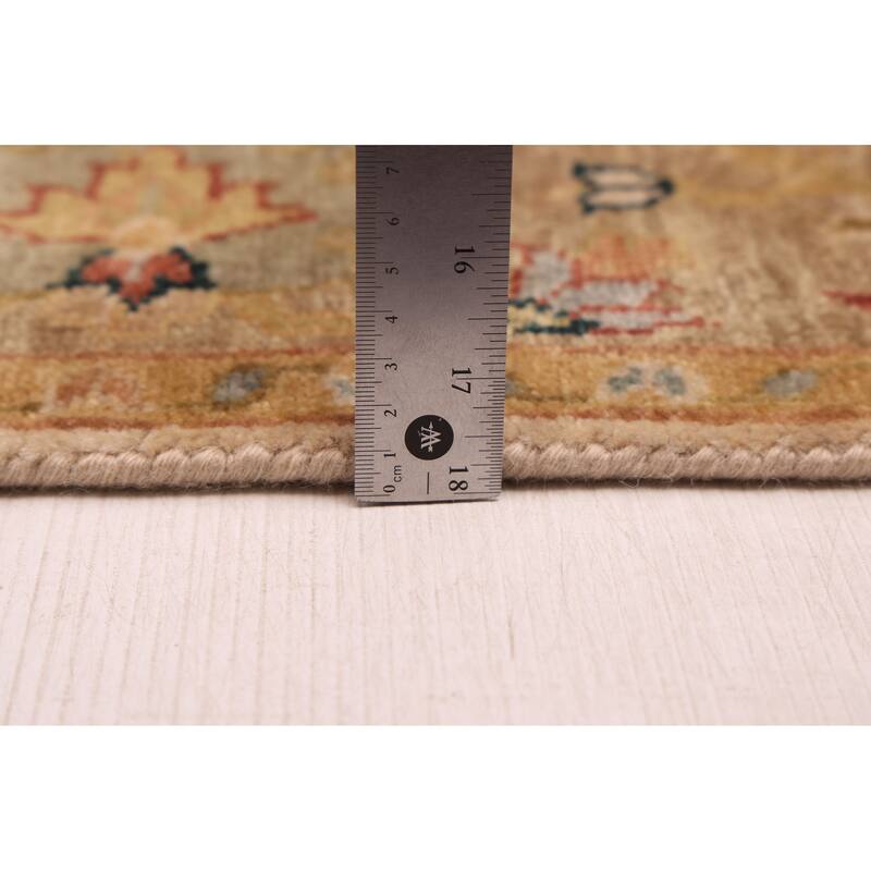 ECARPETGALLERY Hand-knotted Jules Serapi Ivory Wool Rug - 5'0 x 7'10