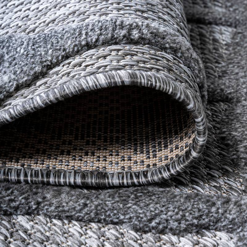 JONATHAN Y Portmany Moroccan Diamond Indoor/Outdoor Area Rug