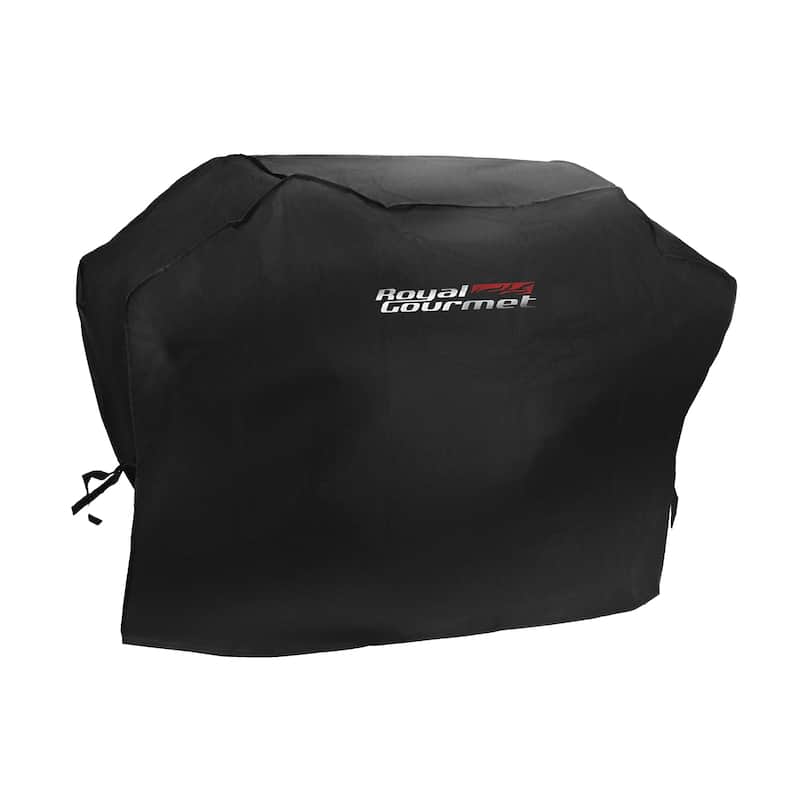 Royal Gourmet 66-in W x 26-in H Black Fits Most Cover