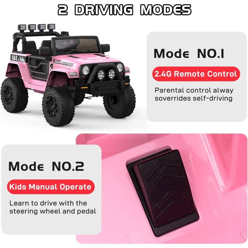 2-Seater Ride On Truck Car