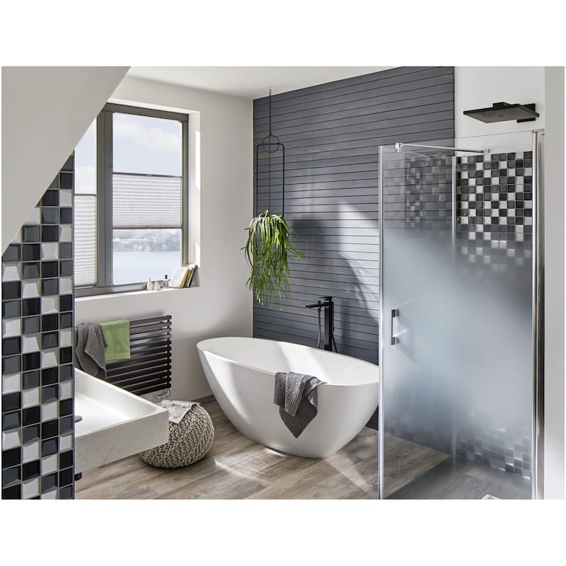 Hansgrohe Raindance E 1.8 (GPM) Single Function Rain Square Shower - Brushed Bronze