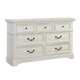 Distressed Antique White Dresser Only
