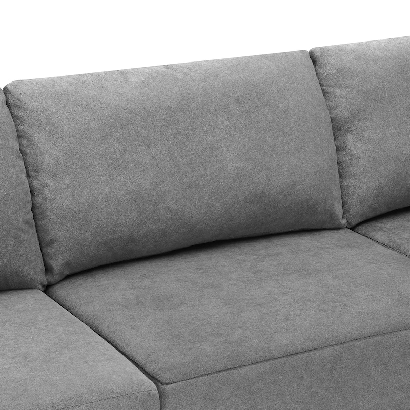 Harper&Bright Designs 5 PCS Luxury Modular Floor Sofa