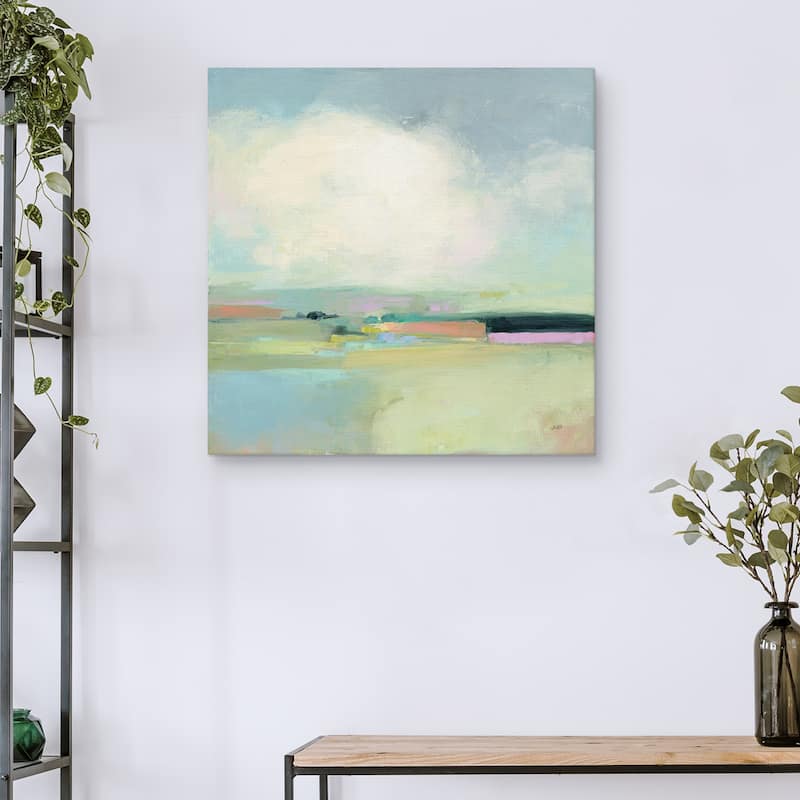 Colorful Horizon I by Julia Puriton Canvas Art Print