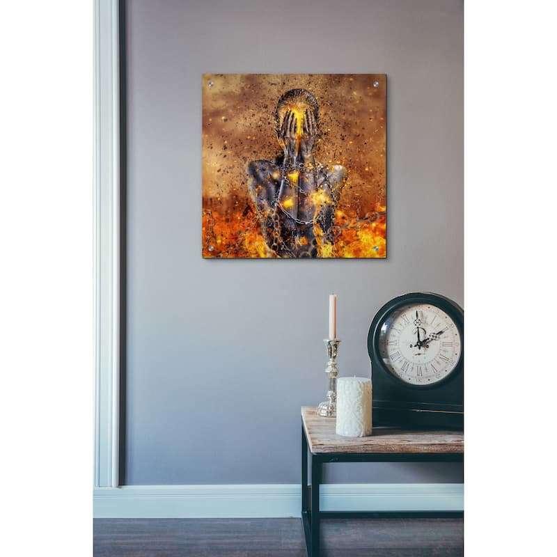 Epic Art 'Through Ashes Rise' by Mario Sanchez Nevado, Acrylic Glass Wall Art