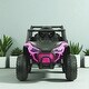 preview thumbnail 39 of 43, 12V Ride On UTV for Kids with Remote Control, Music, LED Lights, 3-Point Seat Belt, Electric Car Toy for Toddlers 3-6