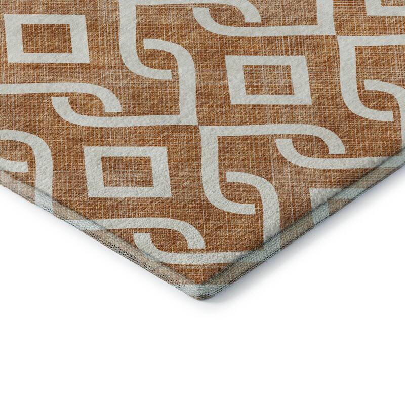Premium Washable Super Soft Modern Medallions Mayfield Rug