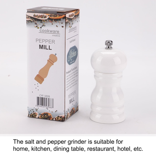 Salt and pepper container shop used at a dining table