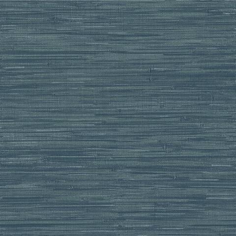 Navy Grassweave Peel & Stick Wallpaper - 216in x 20.5in x 0.025in