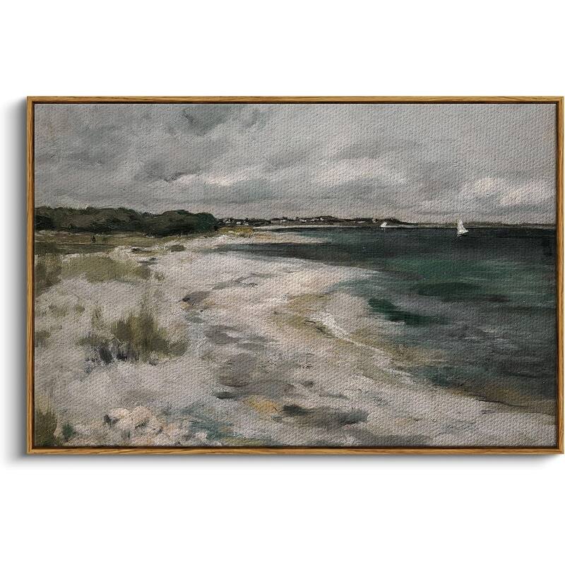 Wall Art, Seaside Landscape Painting Prints - 36 x 24