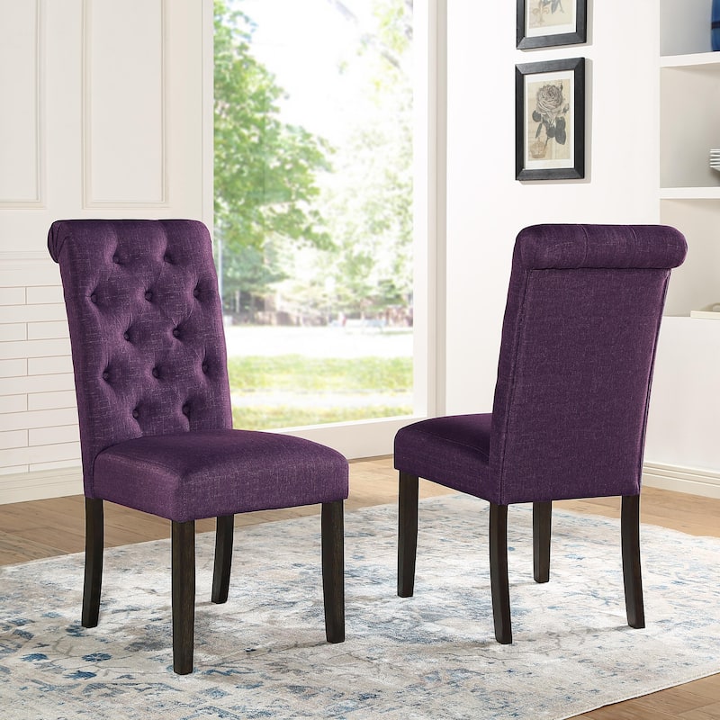 Roundhill Furniture Ashford 5-Piece Dining Set, Hairpin Dining Table with 4 Chairs