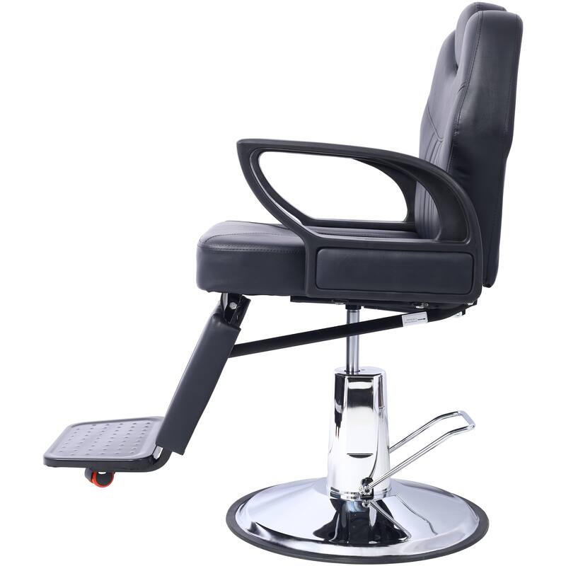 Artist hand Hair Barber Chair,Heavy Duty Hydraulic Spa Furniture Shampoo Reclining Extra Wider Seat Beauty Hair Salon Equipment