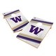 preview thumbnail 1 of 3, Washington Huskies 2x4 Tailgate Cornhole Boards Include Carrying Case