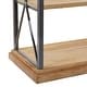 preview thumbnail 26 of 74, Brown Wood 3 Shelves Shelving Unit - 48 x 17 x 34