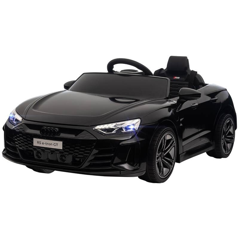12V Licensed Audi RS E-Tron GT Kids Ride-On Car with Remote Control, Music, Lights, and Safety Features