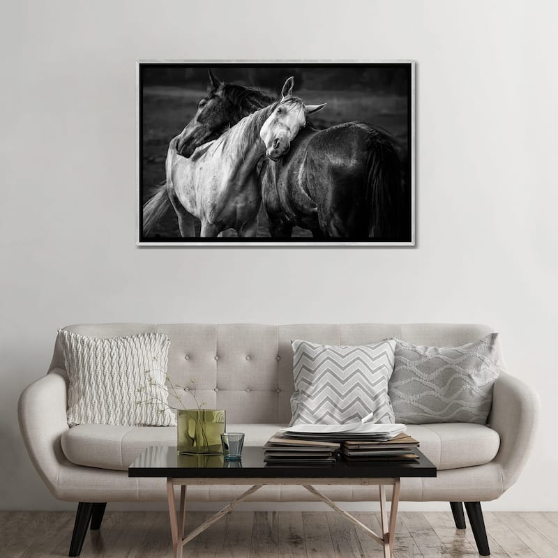 iCanvas "Warm Rain" by Niko Chapa Framed