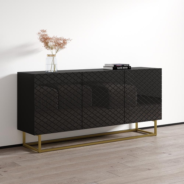 Lattice sideboard sale