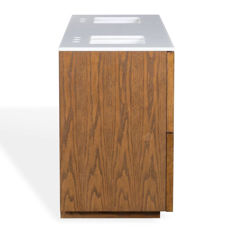 SAFAVIEH Couture Gabrietta Sink Vanity - 72"W x 22"D x 34"H