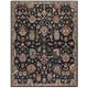 preview thumbnail 4 of 13, SAFAVIEH Handmade Blossom Cemre French Country Floral Wool Rug 10' x 14' - Dark Grey/Sage