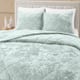 Wonderful Diamond Velvet 3 Piece Quilt Set